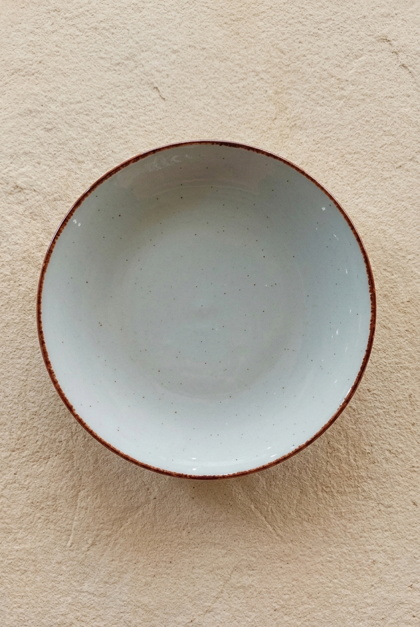 Ceramic Salad Plate - Cream